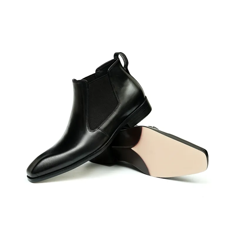 ASTON M.JAZZ Short Chelsea Boots Men's-4