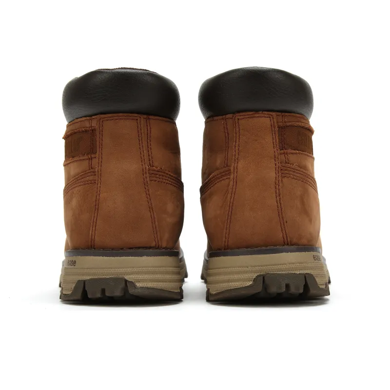 CAT Founder Ankle-Length Martin Boot Men's Brown-3