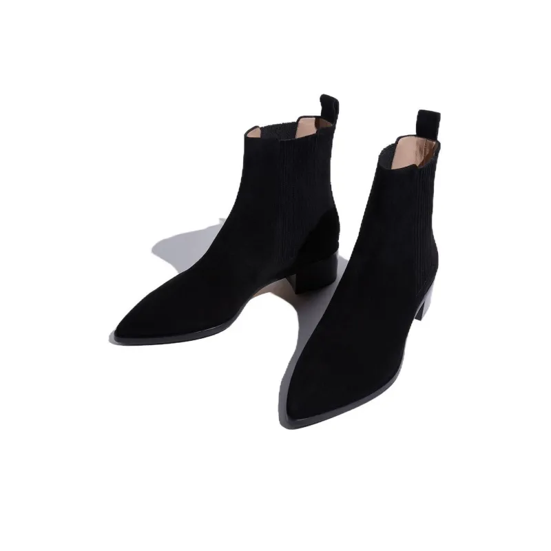 SCAROSSO Olivia Chelsea Boots Women's-3