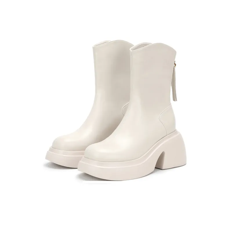 SATURDAY MODE Ankle Boots 8cm Unisex-6