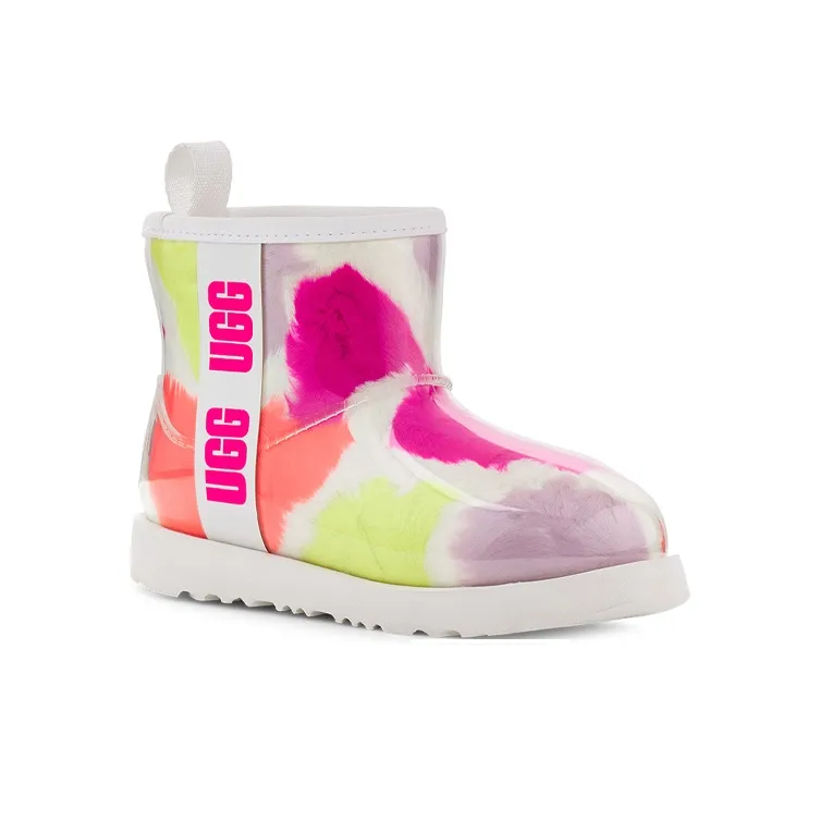 UGG Classic Clear Mini Party Spots Boot 'White' Women's-2