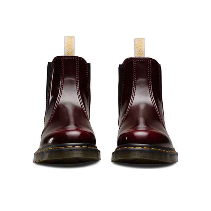 Dr.Martens Dr.Martens 2976 Vegan Chelsea Boots Cherry Red POIZON