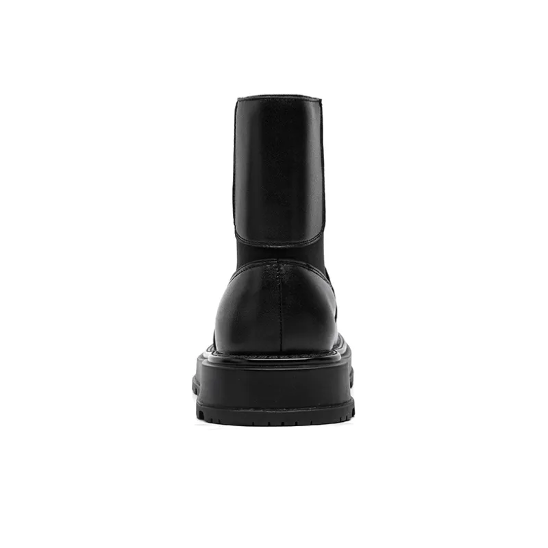 SHUPATE Short Chelsea Boots Men's Black-2