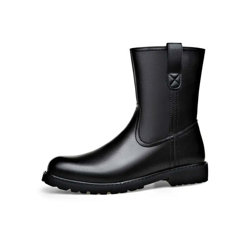 Romon Ankle Boots 3.5cm Men's Black-0