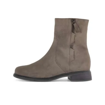 Gabor Comfort Ankle Boots 4cm Women's Gray Brown