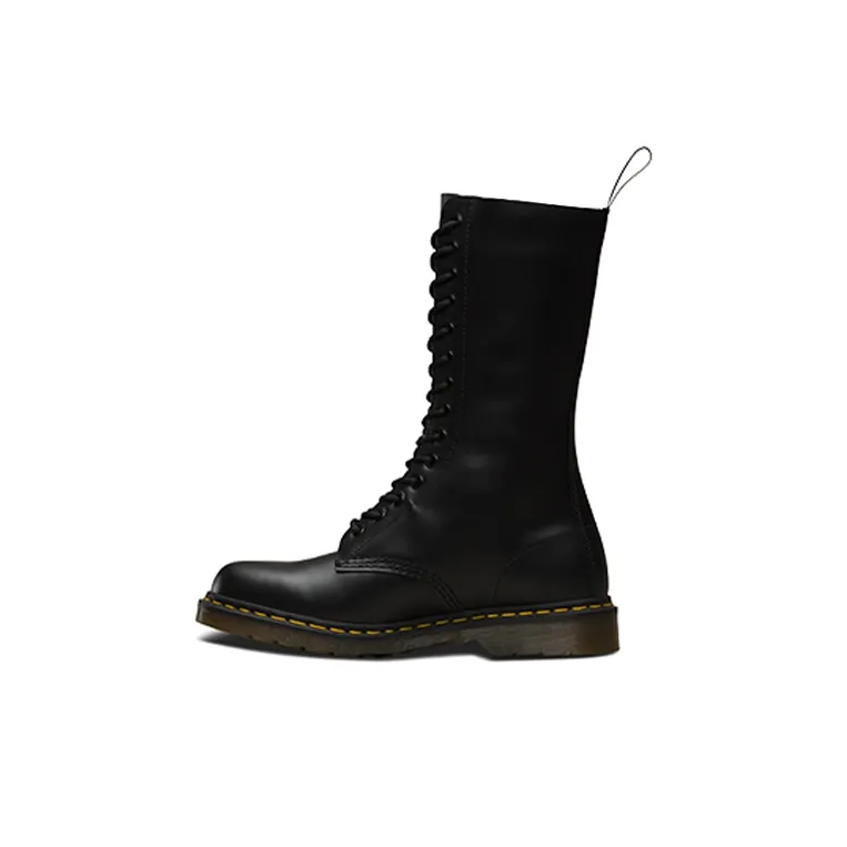 Dr.Martens 1914 Smooth Martin Boots Couple Style Black-0