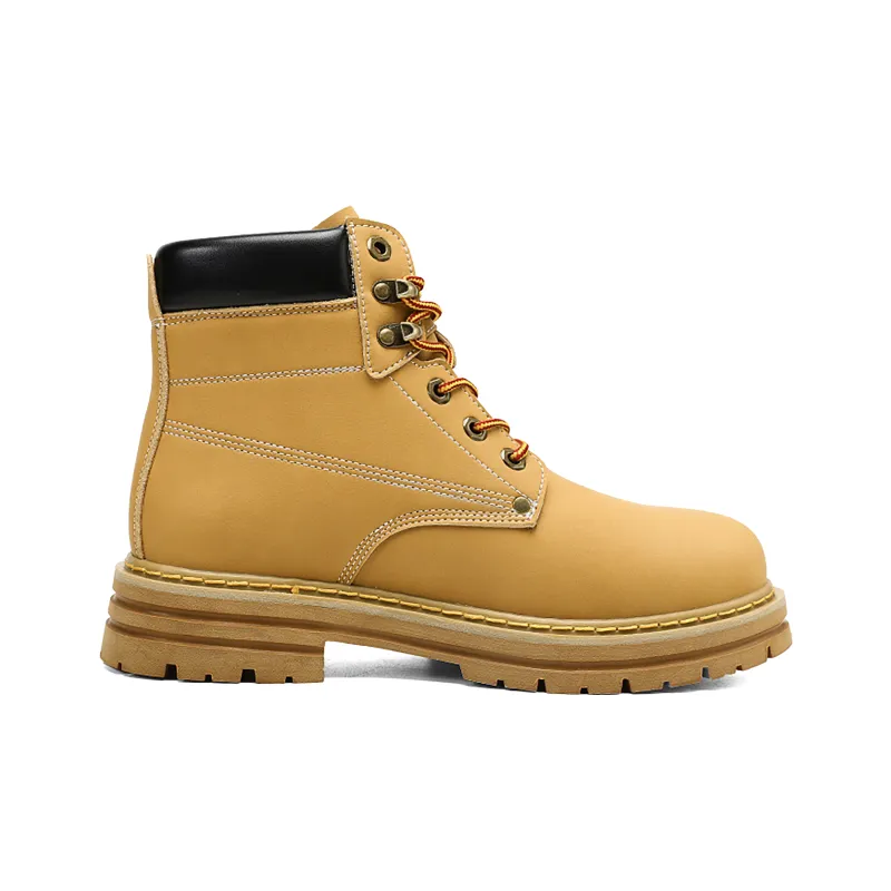 FINEPLAN Big Yellow Boots Short Martin Boot Unisex-3