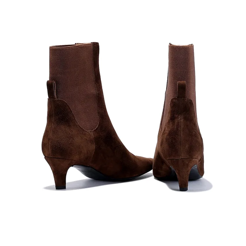 BELLALILY Crew Chelsea Boots 6cm Women's-4