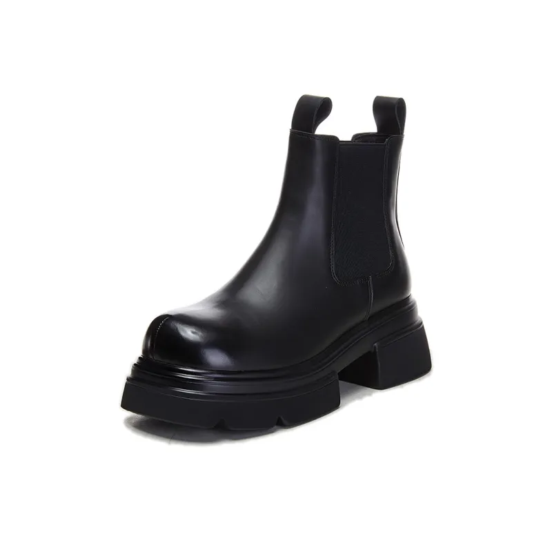 YOUYUSHI Crew Chelsea Boots Women's-0