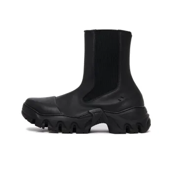 ROMBAUT Boccaccio Short Chelsea Boots Unisex Black