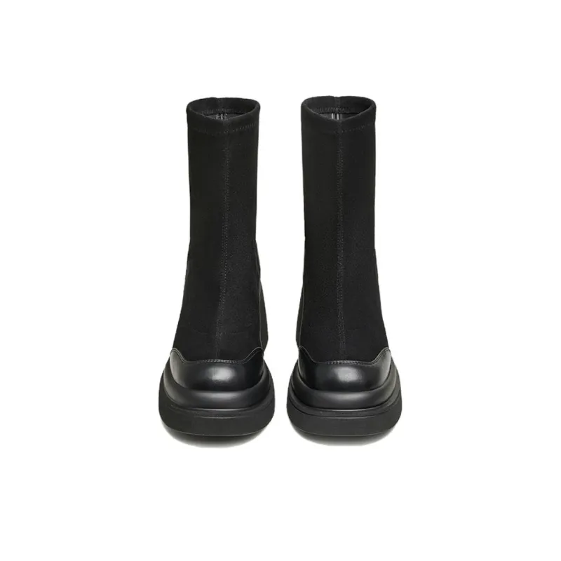 TATA Ankle Boots Women's Black/Brown-4