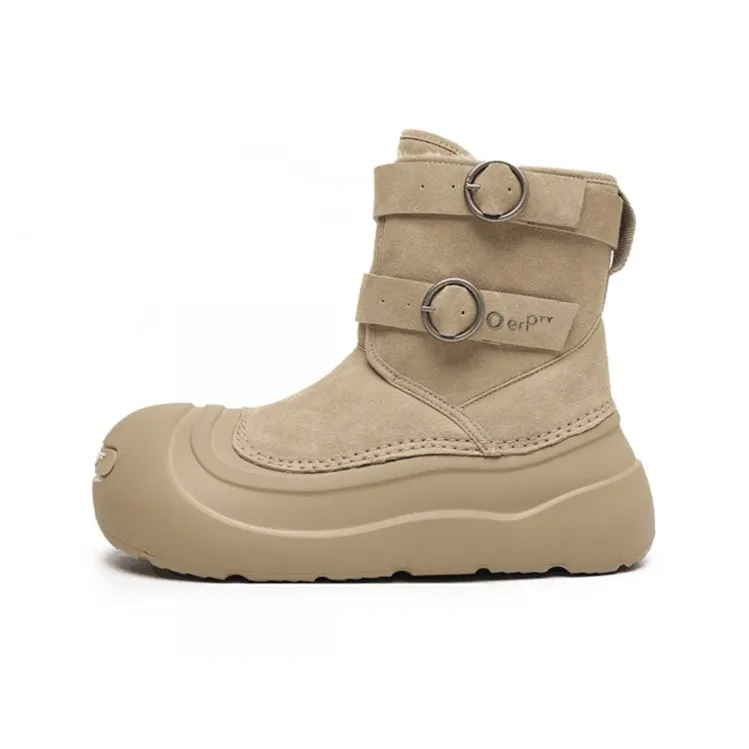 MODENGPAN Thermal Short Snow Boots Unisex-0