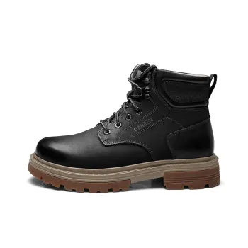 Strongman 3515 Martin Boot Men's Black Khaki
