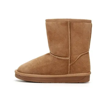 LESELE Warm Crew Snow Boots Women's
