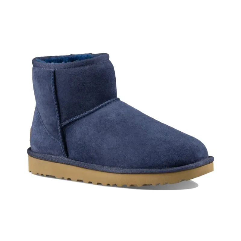 UGG Classic Mini Ii Boot Navy Blue Women's-2