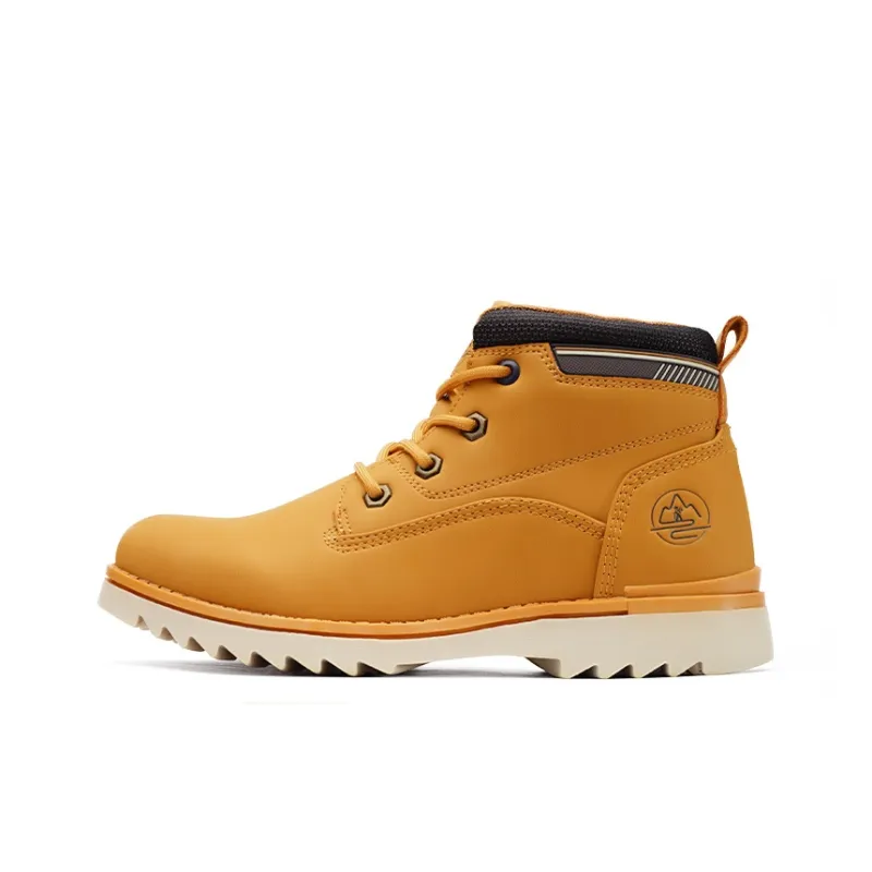 Tectop Breathable Warm Water-Resistant Wear-Resistant Cushioning Short Outdoor Boots Men's-5
