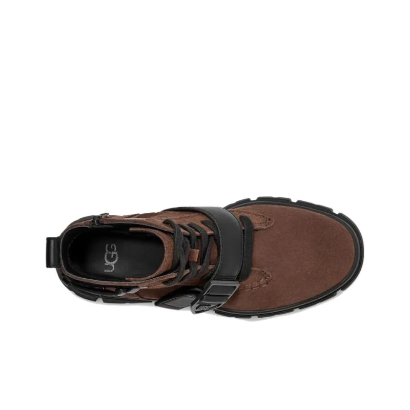 UGG Crew Chelsea Boots Women's Dark Brown-3