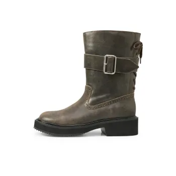 Lost In Echo Ankle Boots Women's Distressed Brown