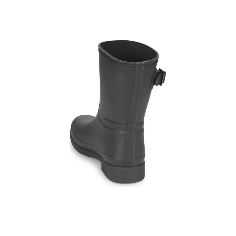HUNTER Waterproof Cushioning Slip Resistant Rain Boots Women's Black-3