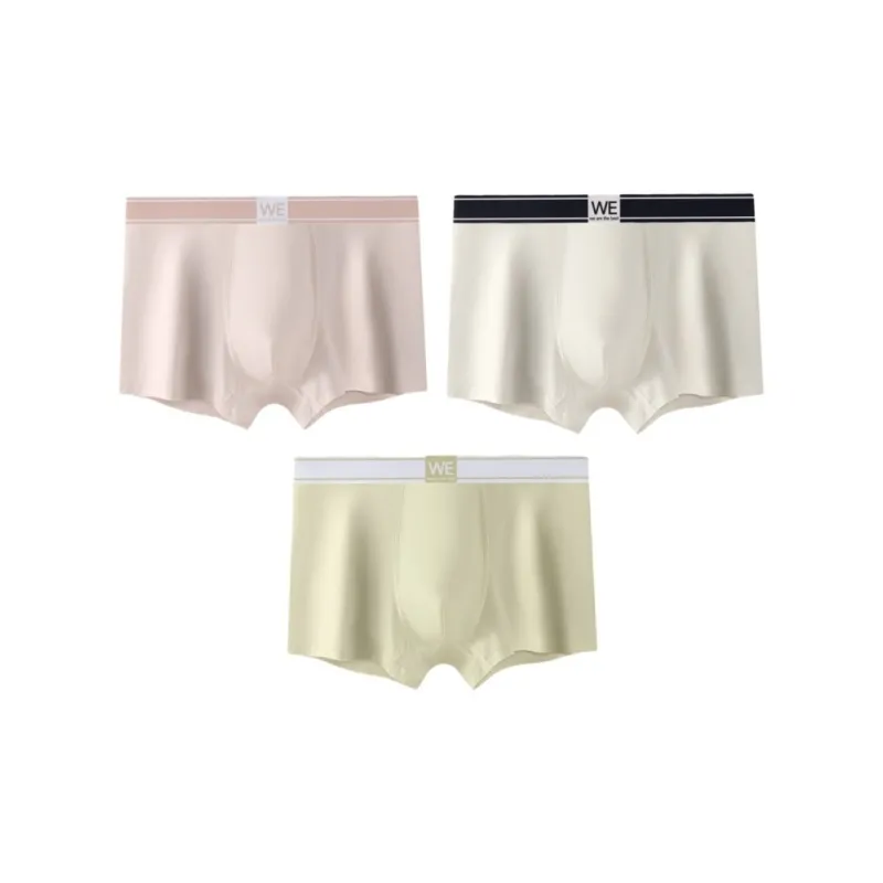 Qiao Ni Tong Underpants Men's 3 Pack-4