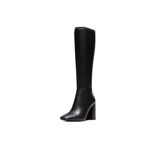 STEVE MADDEN Knee-high Boots 9.8cm Women's Black