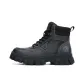 Gray Black (Patchwork Fleece-Lined)