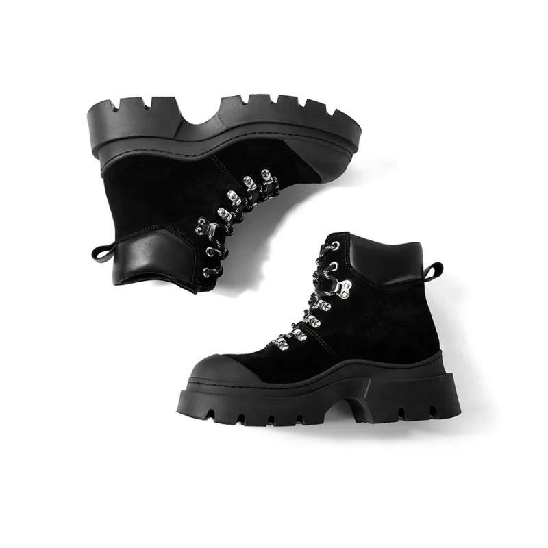 CHERYKALLY 12cm Martin Boot Women's-9