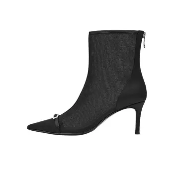 73Hours Midnight Flash Star Ankle Boots Women's Black