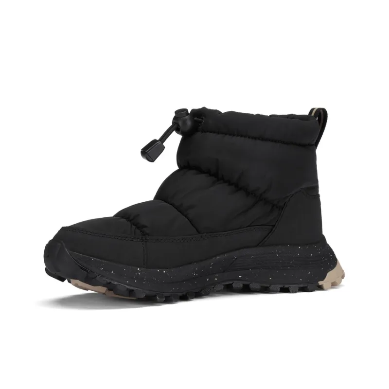 Clarks ATL Collection Slip Resistant Warm Short Mid Calf Snow Boots Women's Black-1
