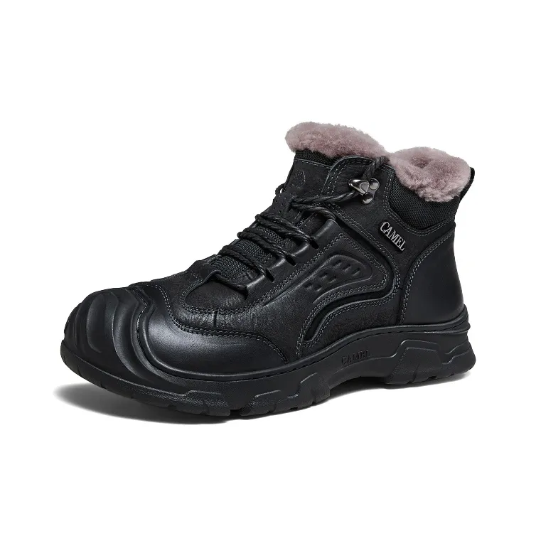 CAMEL Wear-Resistant Slip-Resistant Short Outdoor Boots Men's-0