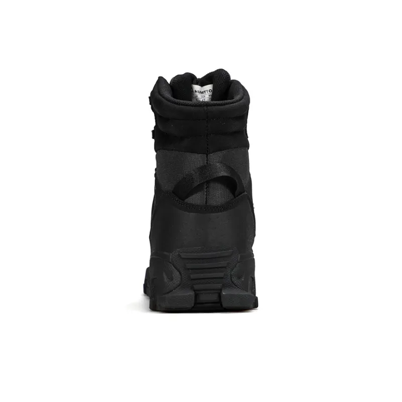 HUMTTO Cushioning Coverage Balance Short Mid Calf Snow Boots Women's Black-2