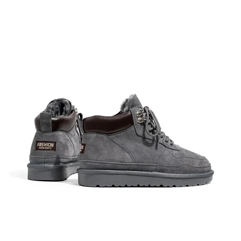 YEDANI Snow Boots Men Black/Gray/Brown-9