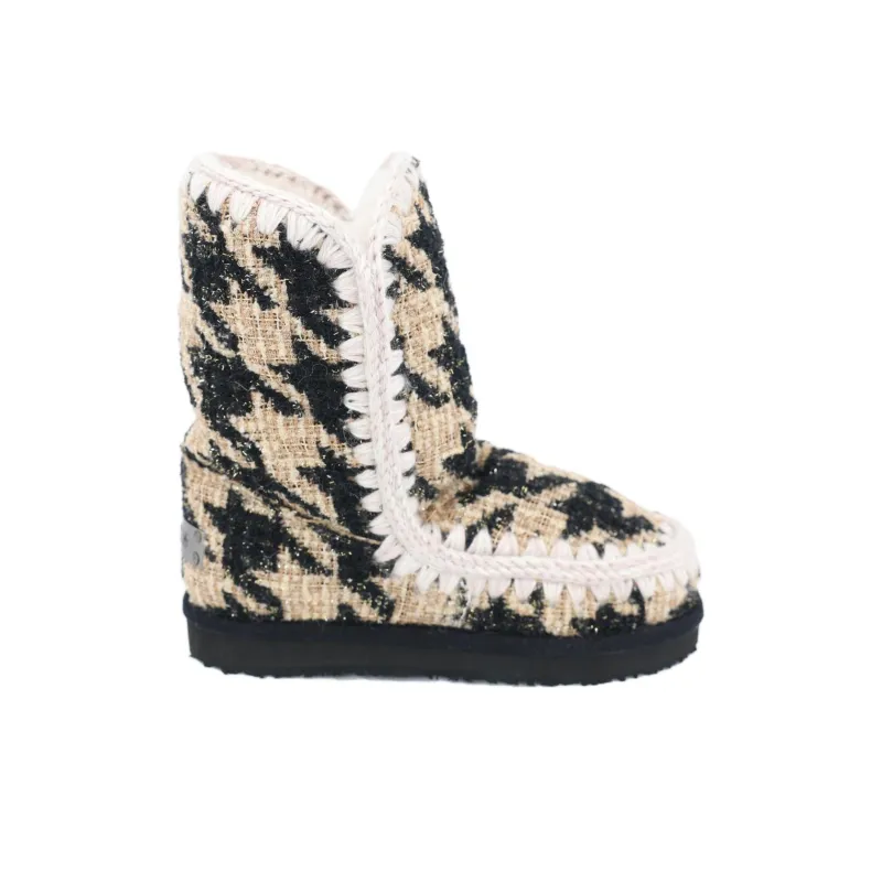 K.D.KENAZ Warm Slip Resistant Short Snow Boots Women's Black-1