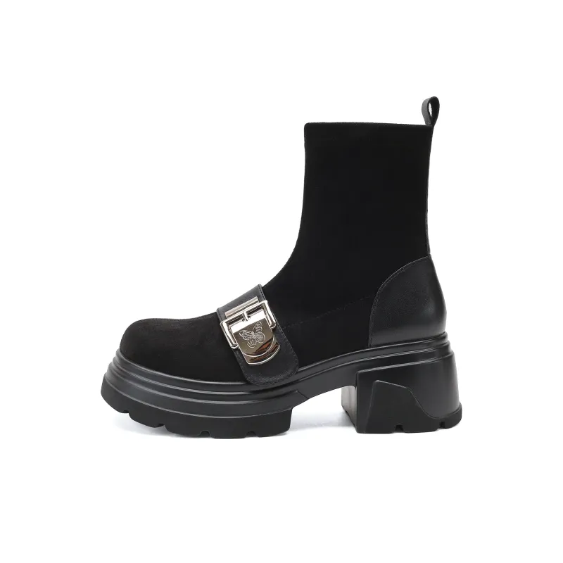 D FUSE SCANDINAVIA Ankle Boots Women's-6