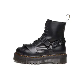 Dr.Martens Jadon Harness Leather Platform Boots 'Black'