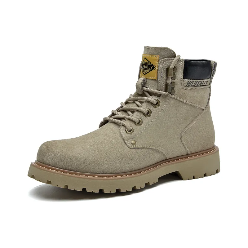 HLA Wear-Resistant Short Outdoor Boots 3.5cm Men's-31