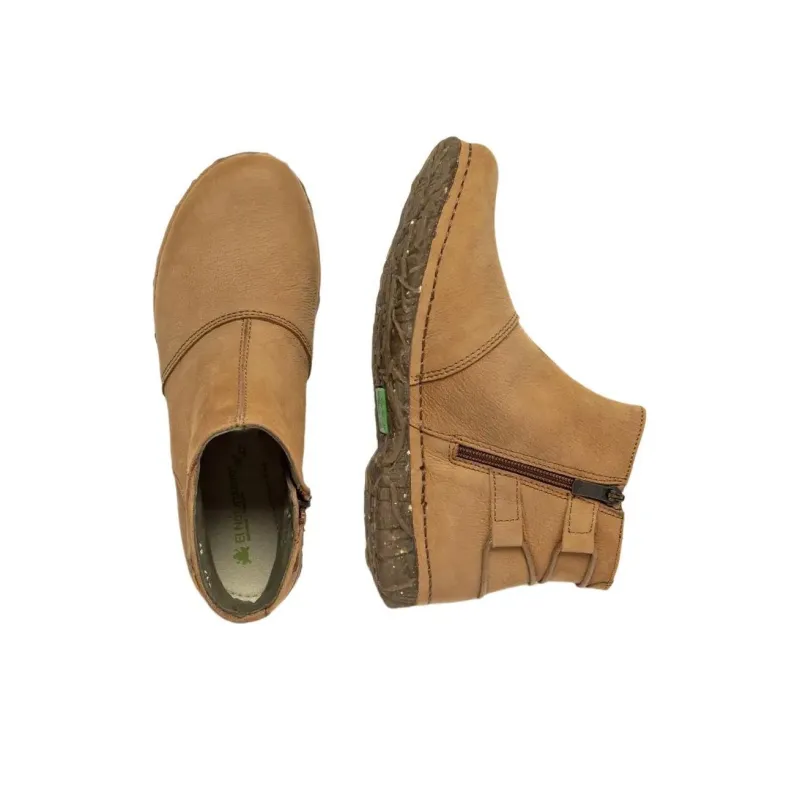 El Naturalista ANGKOR Ankle Boots 2cm Women's Light Brown-3