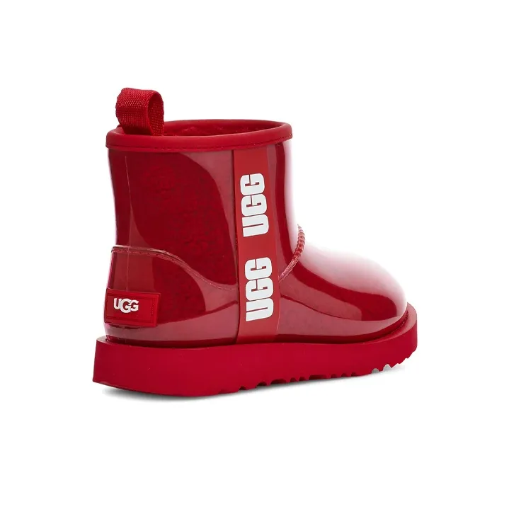 UGG Classic Clear Mini Boot Samba Red Women's-4