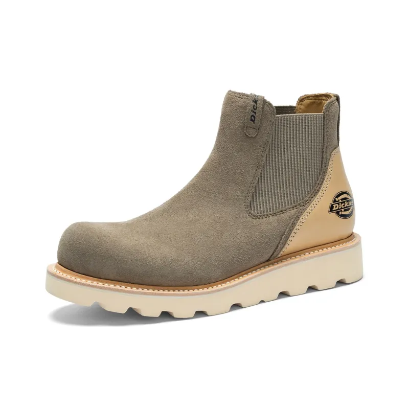 Dickies Short Chelsea Boots Men's Light Coffee-1