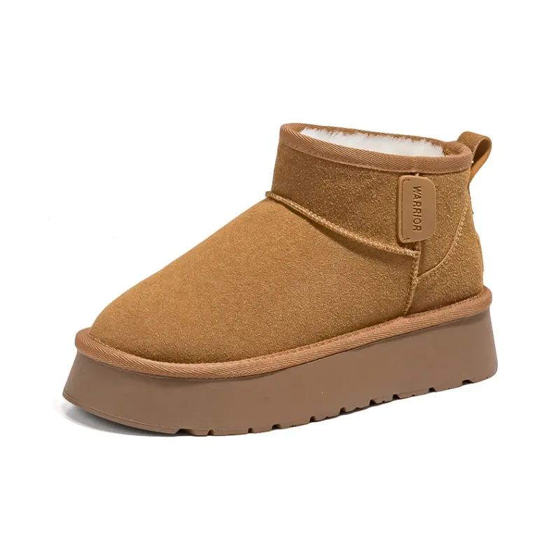 Warrior Snow Boots Women's Camel-1