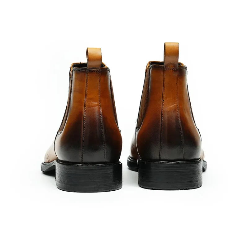 ASTON M.JAZZ Short Chelsea Boots Men's-4