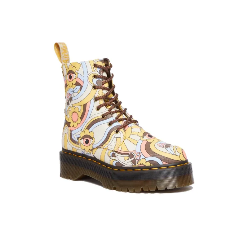 Dr.Martens JADON RETRO RAY Short Martin Boot Unisex Graffiti-1