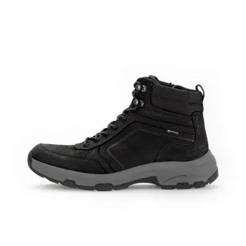 Gabor Pius Wear-Resistant Slip-Resistant Short Outdoor Boots 4cm Men's Black