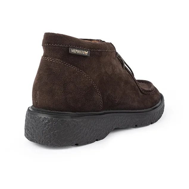 MEPHISTO Ankle Boots Men Blue/Dark Brown-9
