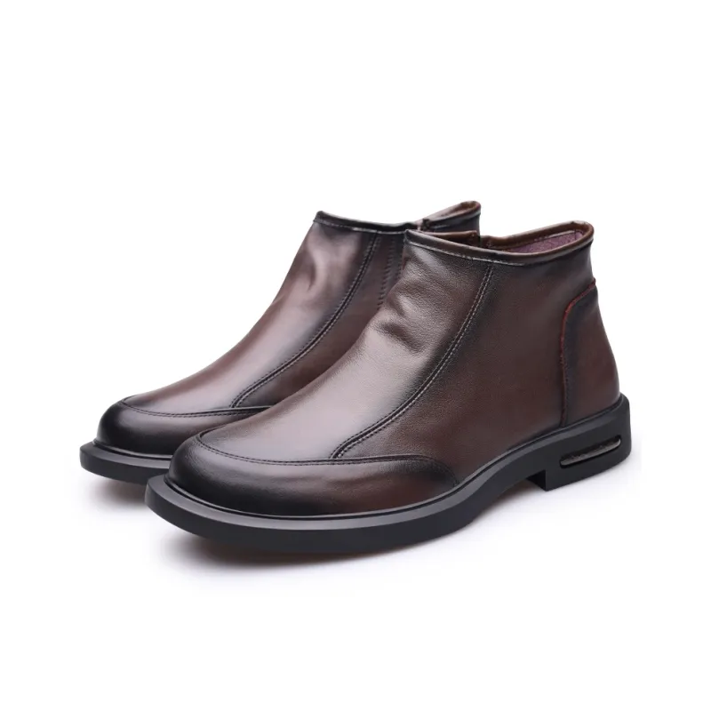 PARDASAUL Ankle Boots Men Black/Brown-17
