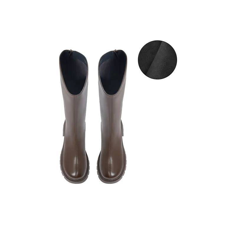COMELY Knee high Boots 5.5cm Women's-13