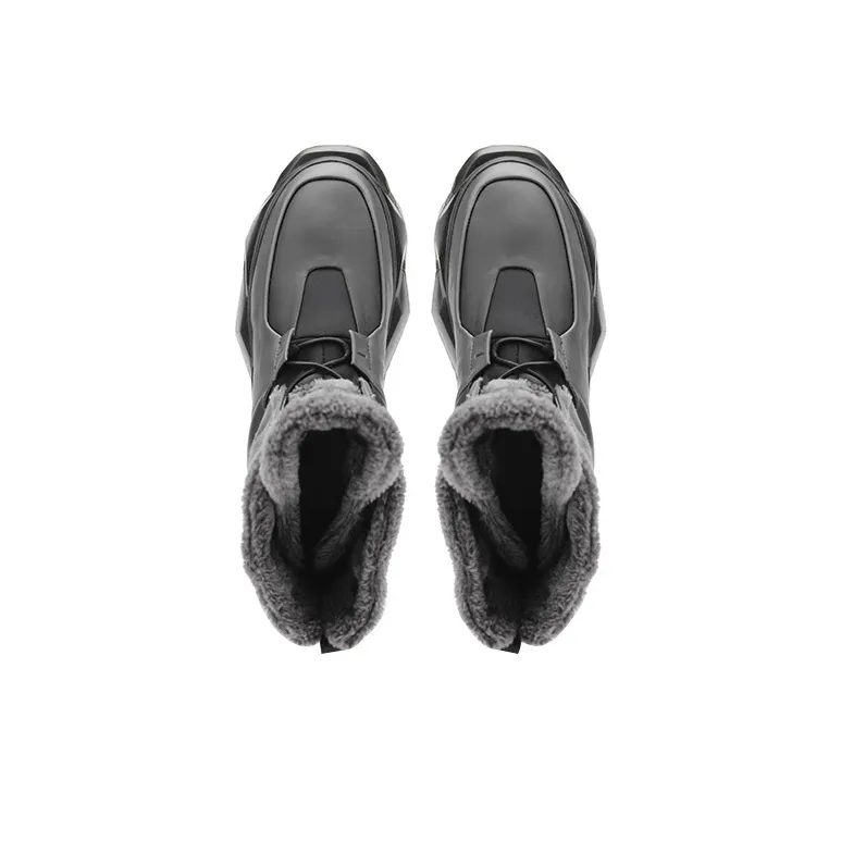 NORVINCY Snow Boots Unisex Iron Gray-2