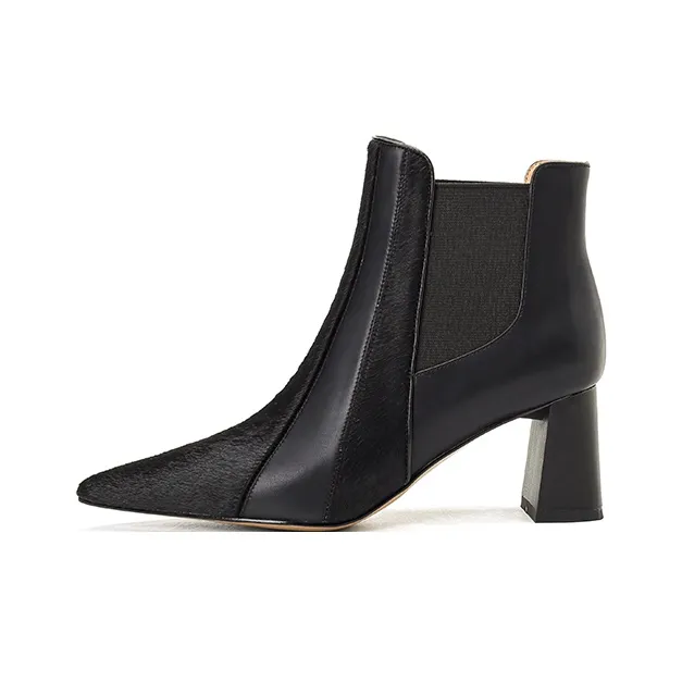 AIQINISHA Short Chelsea Boots 6.5CM Women's-0