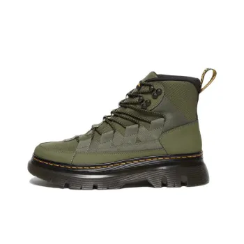 Dr.Martens Boury Leather Casual Boots 'Khaki Green'