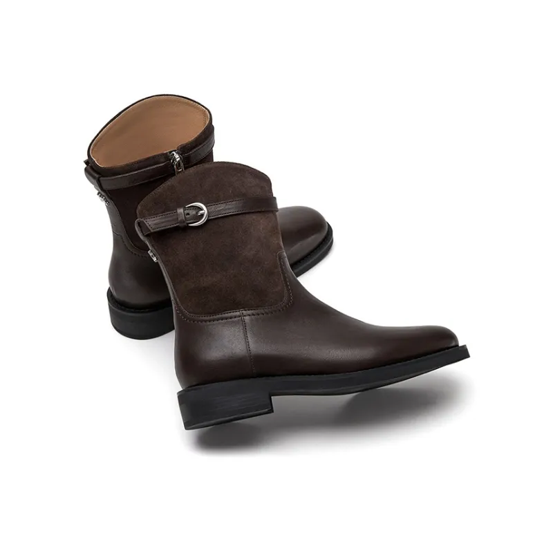 Marie Claire Ankle Boots 3cm Women's Brown-2